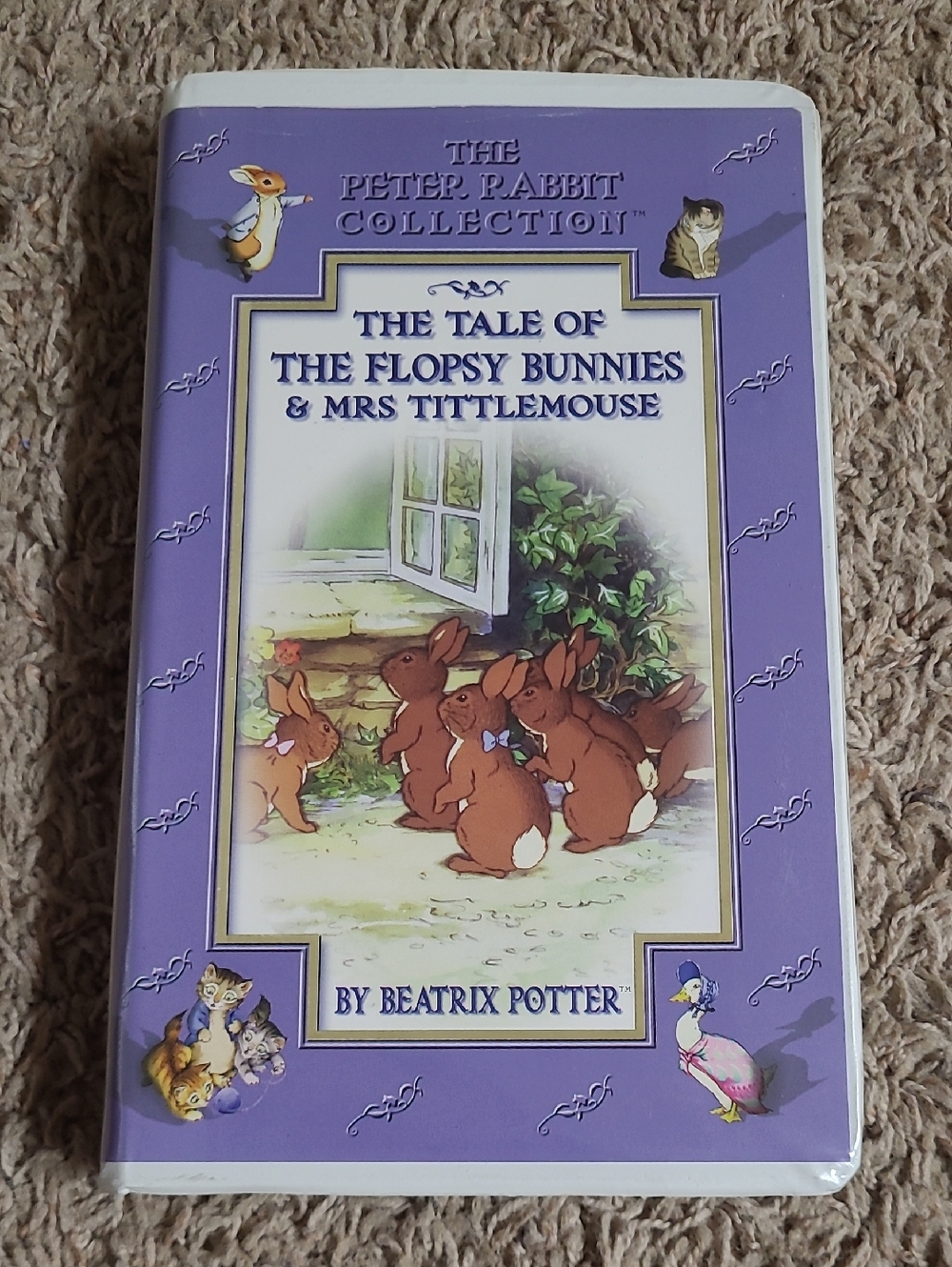 The Peter Rabbit Collection The Tale Of Flopsy Bunnies & Mrs Tittlemouse Vhs